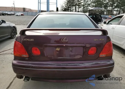 2002 Lexus Gs 430 from USA, damaged, VIN JT8BL69S420010961